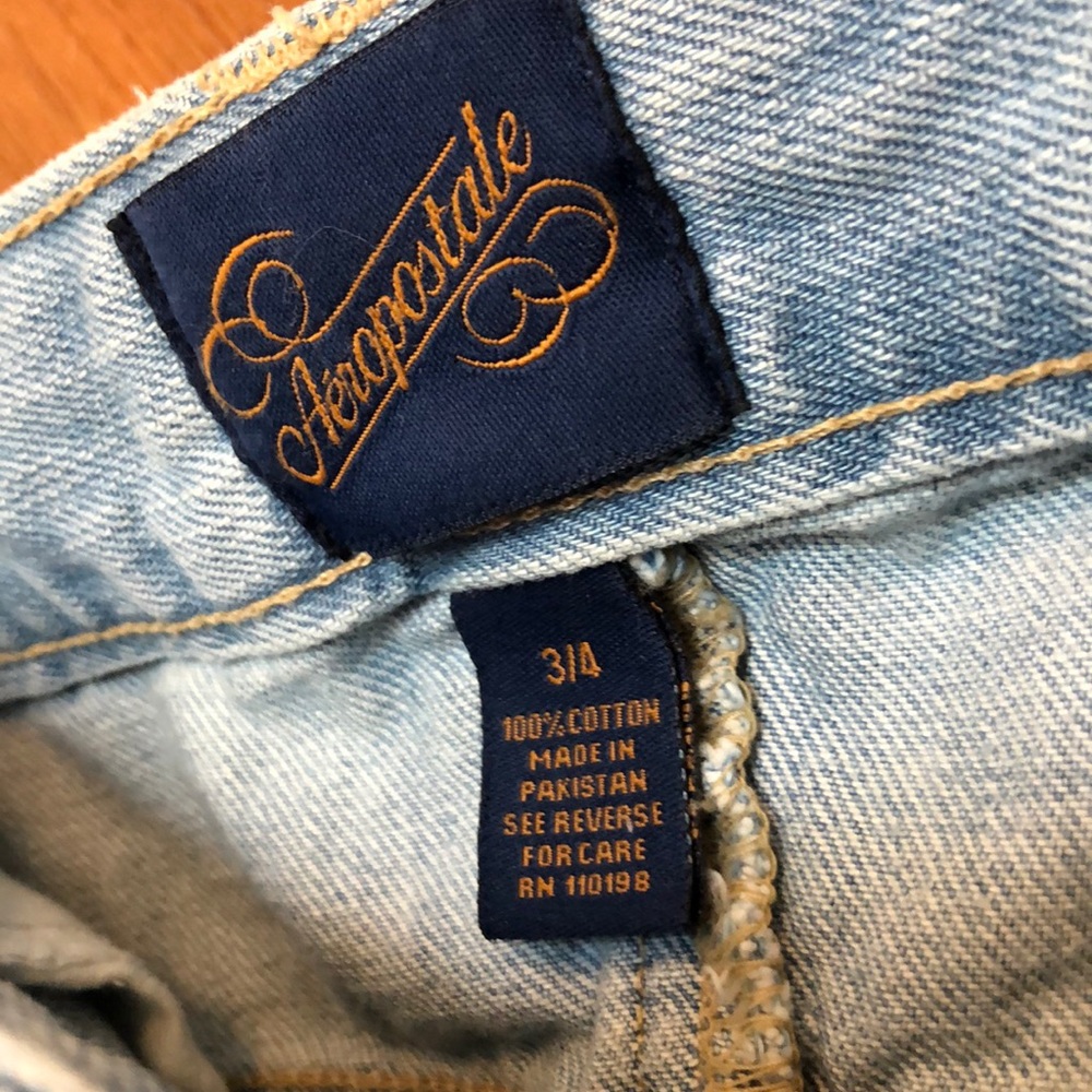 Aeropostale Jean Skirt! Size 3/4! - Picture 4 of 4